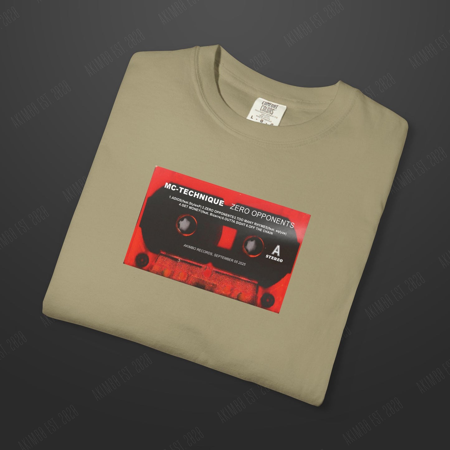 AKIMB0 "CASSETTE" Tee