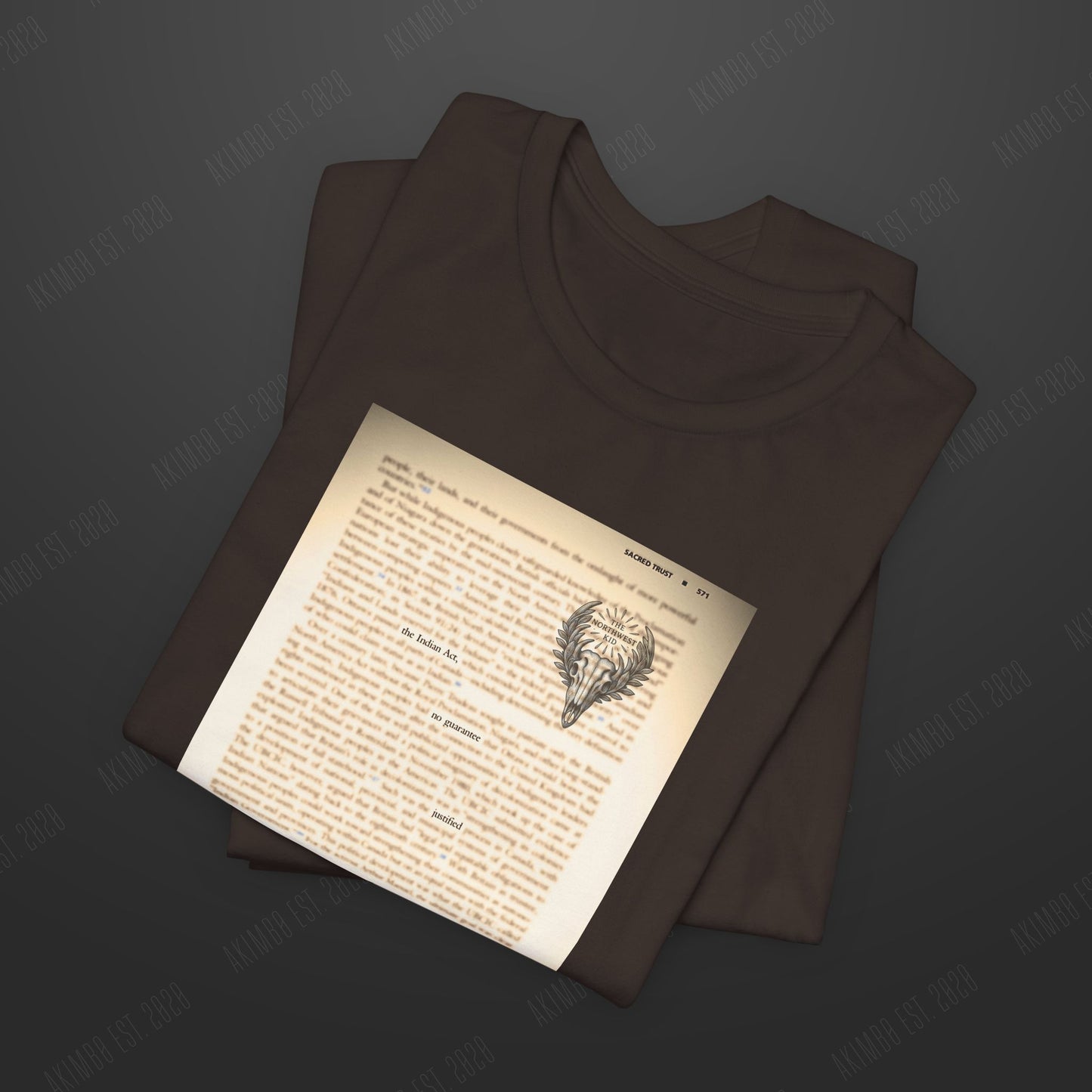 AKIMB0 "SACRED TRUST" TEE