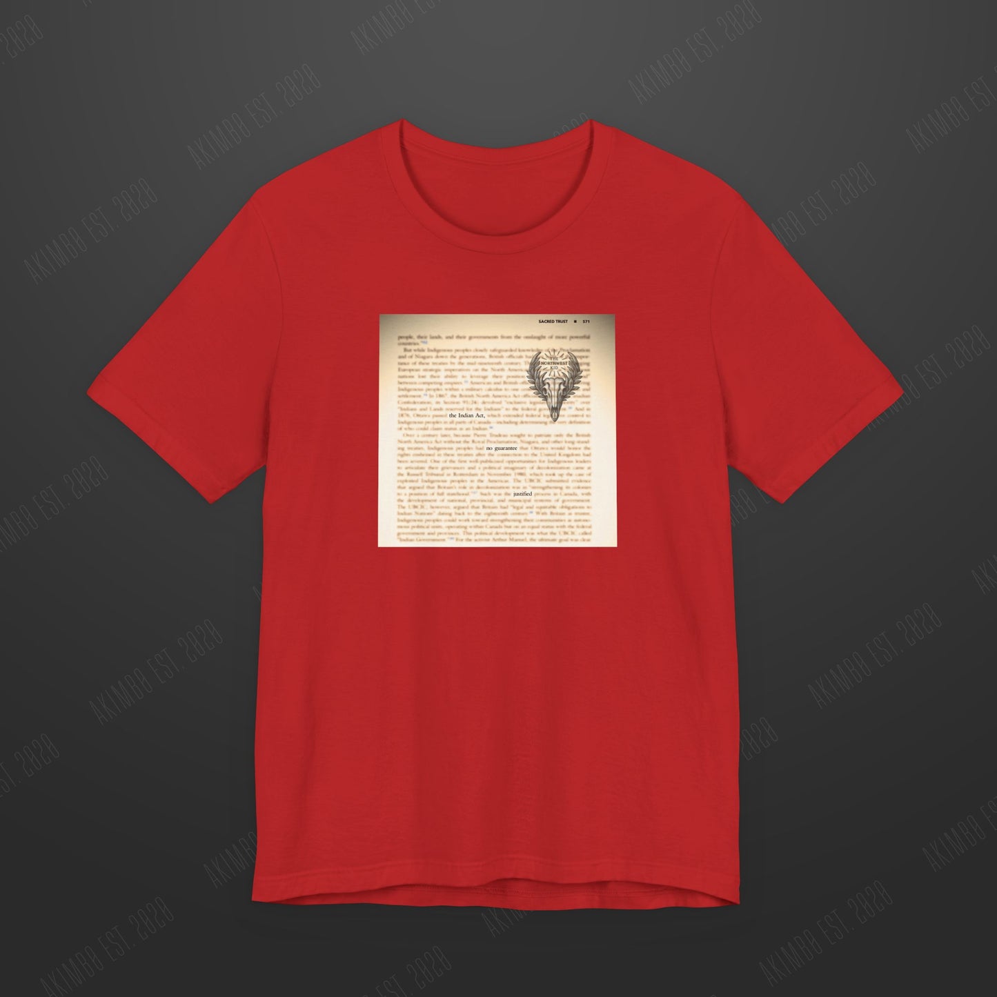 AKIMB0 "SACRED TRUST" TEE
