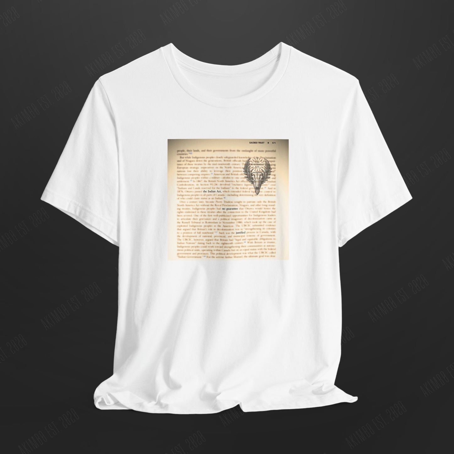 AKIMB0 "SACRED TRUST" TEE