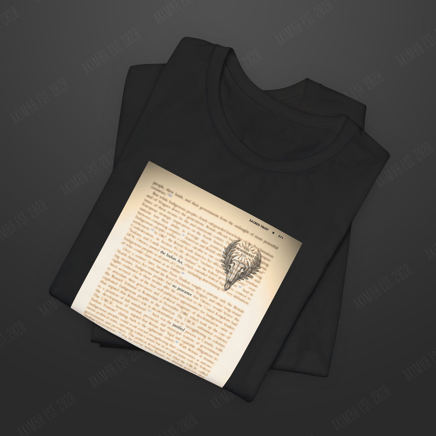 AKIMB0 "SACRED TRUST" TEE
