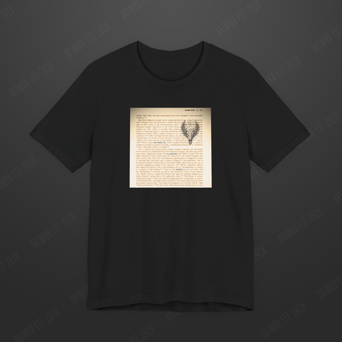 AKIMB0 "SACRED TRUST" TEE