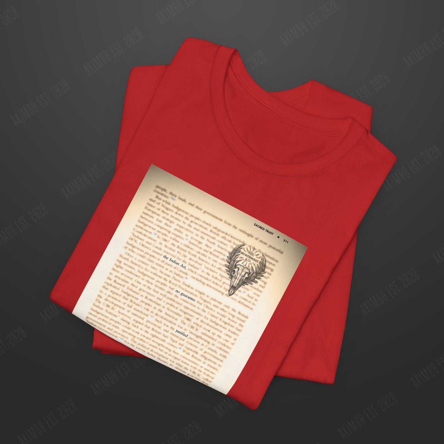 AKIMB0 "SACRED TRUST" TEE
