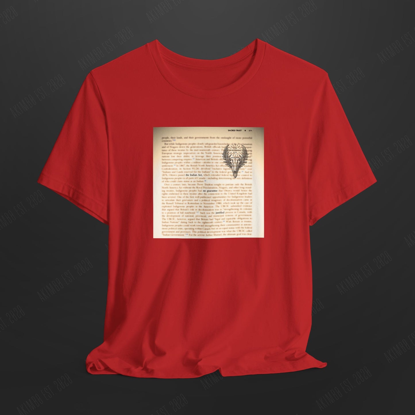 AKIMB0 "SACRED TRUST" TEE