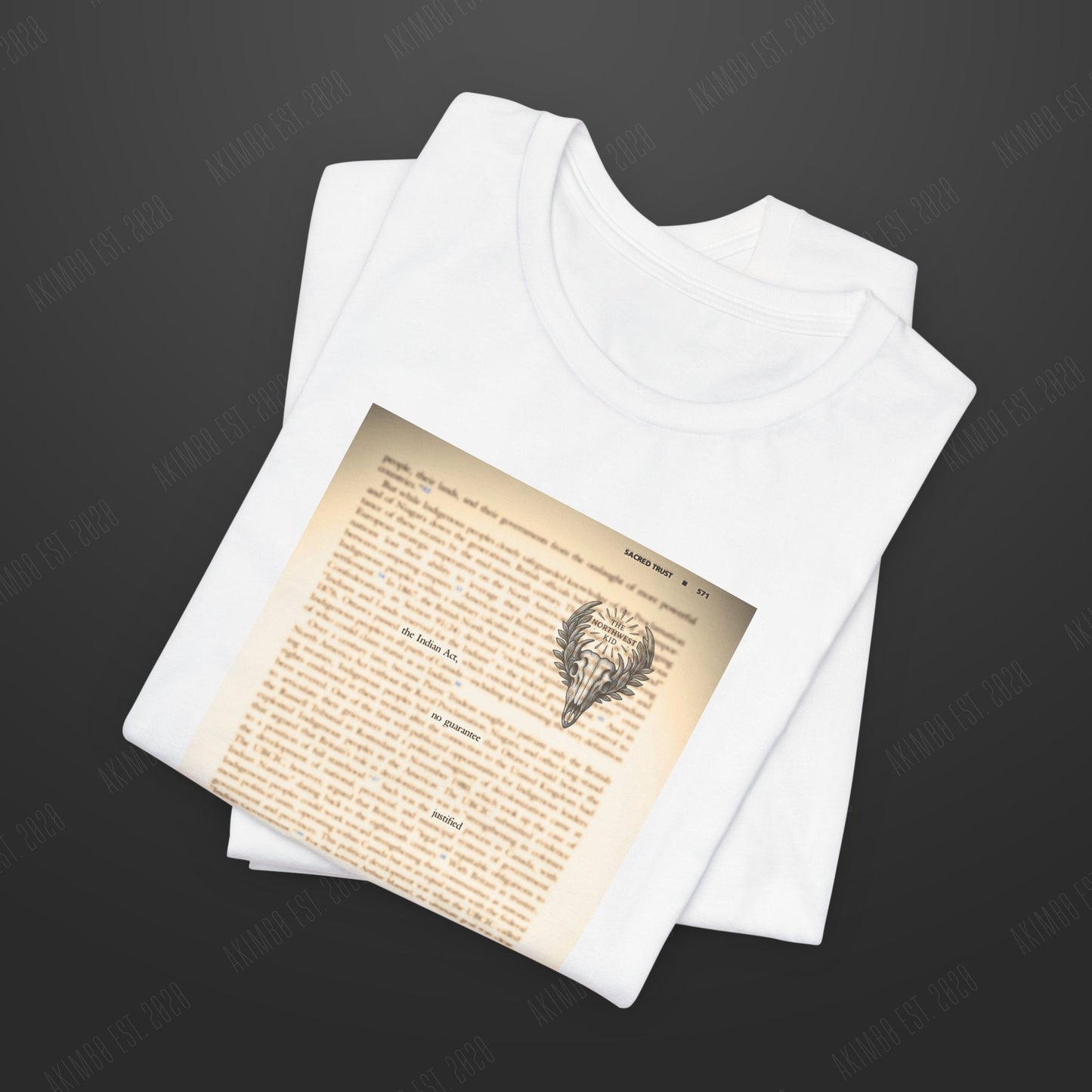 AKIMB0 "SACRED TRUST" TEE