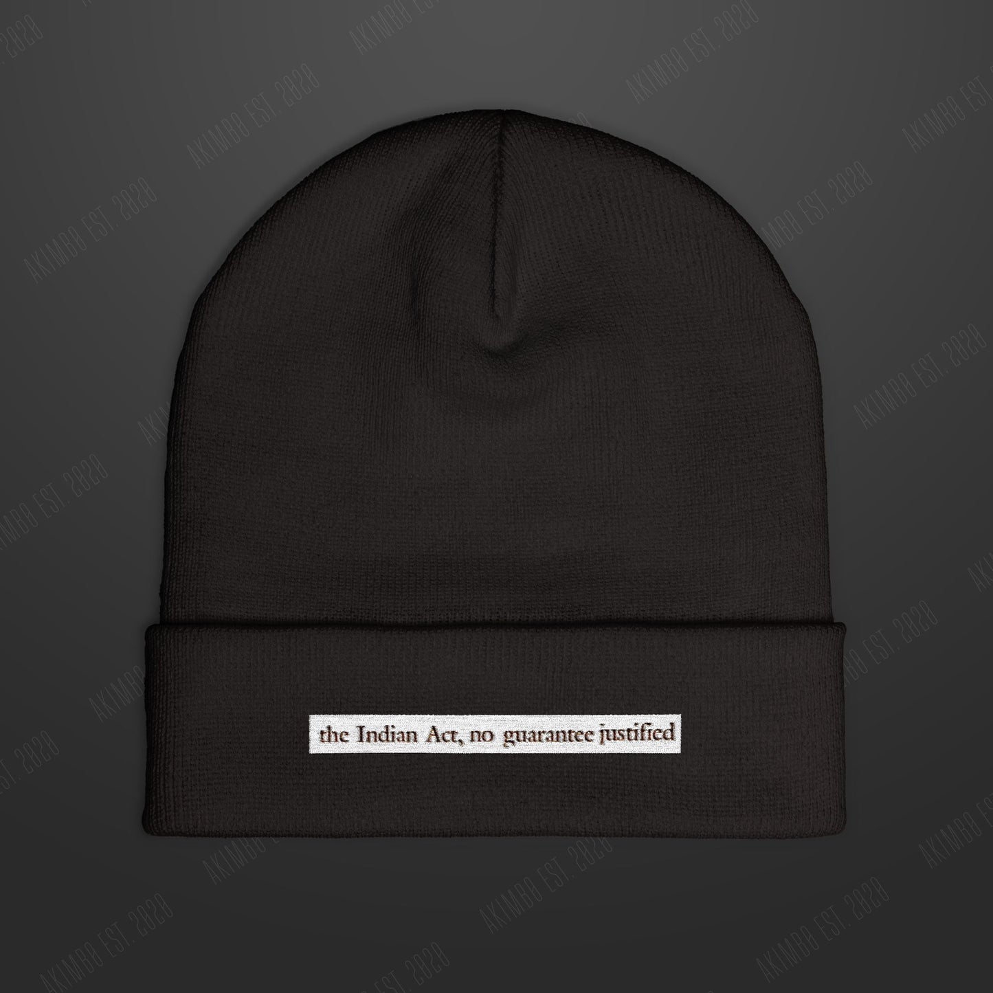 AKIMB0 "SACRED TRUST" Toque